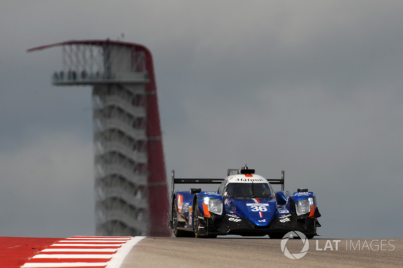 #36 Signatech Alpine A470 Gibson: Andre Negrao, Gustavo Menezes, Nicolas Lapierre