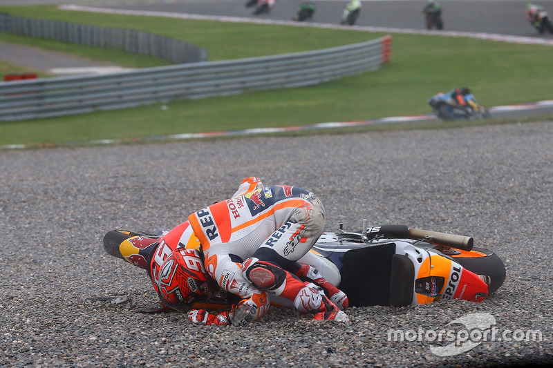 Chute de Marc Marquez, Repsol Honda Team