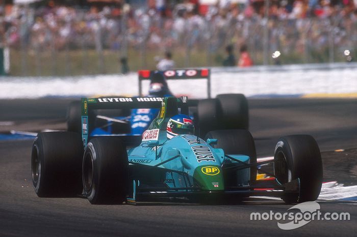  Leyton House CG901 y Williams FW14