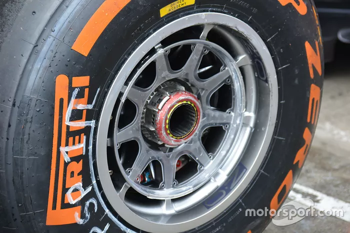Detalle neumático Pirelli