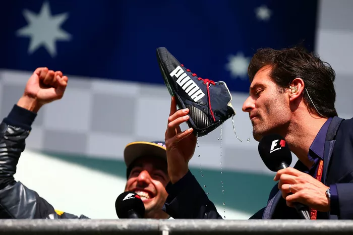 Daniel Ricciardo, Red Bull Racing con Mark Webber