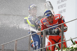 Podium : le vainqueur Andrea Dovizioso, Ducati Team