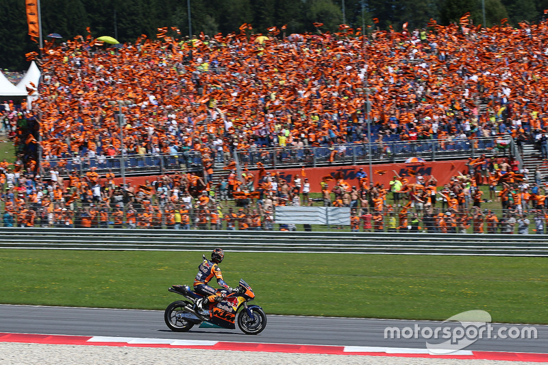 Demorunden von Mika Kallio, KTM MotoGP