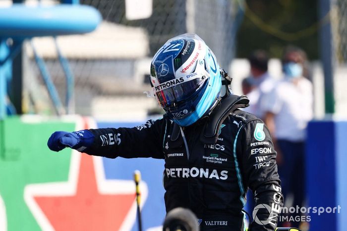 Ganador de la carrera sprint Valtteri Bottas, Mercedes