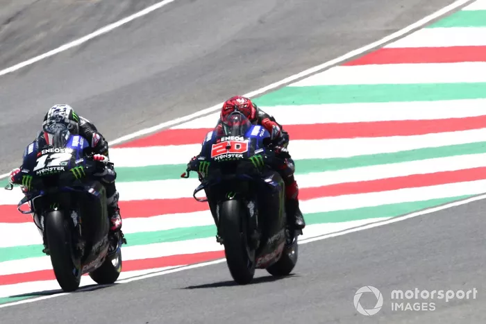 Maverick Viñales, Yamaha Factory Racing, Fabio Quartararo, Yamaha Factory Racing