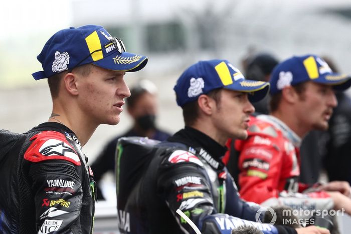 Ganador de la pole Fabio Quartararo, Yamaha Factory Racing