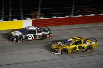 Ryan Newman, Richard Childress Racing, Chevrolet Camaro Caterpillar and Jamie McMurray, Chip Ganassi Racing, Chevrolet Camaro McDonald's 50 Years of Big Mac