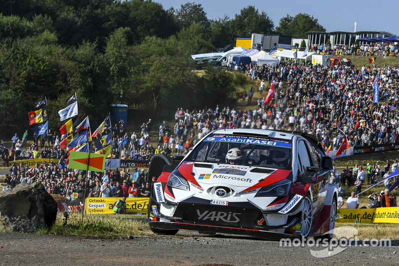 Esapekka Lappi, Janne Ferm, Toyota Yaris WRC, Toyota Gazoo Racing