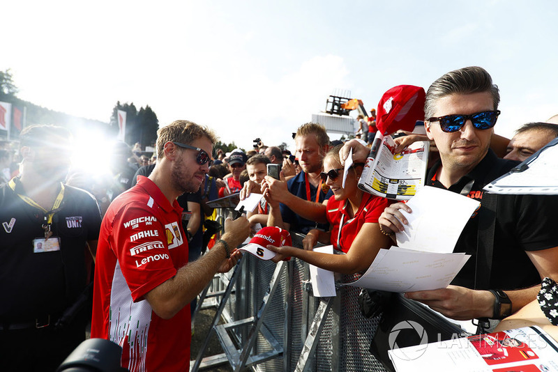 A Belga Nagydíj rajongói - F1 2018