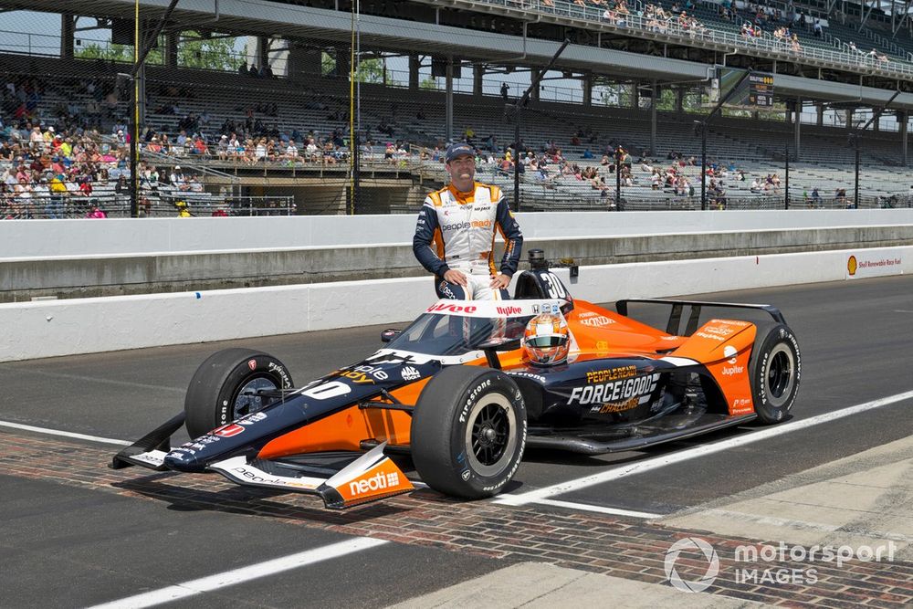 Jack Harvey, Rahal Letterman Lanigan Racing Honda foto de calificación