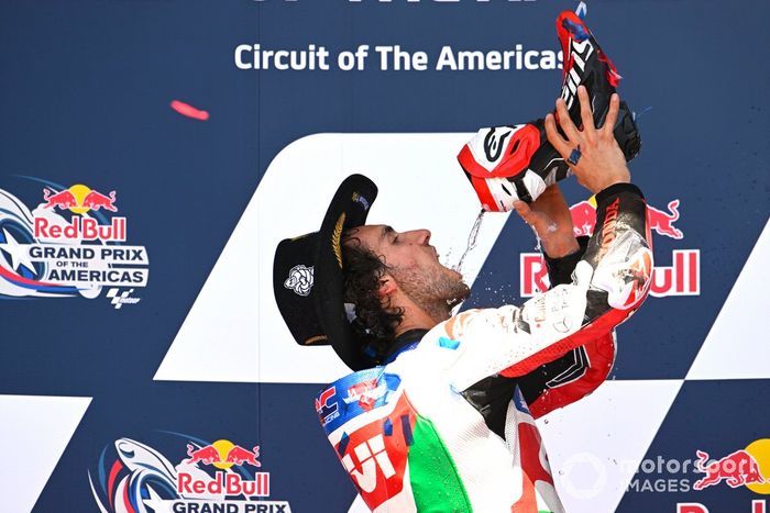 Podio: ganador Alex Rins, Team LCR Honda