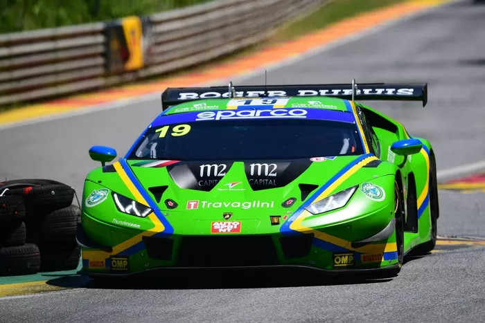 #19 VSR, Lamborghini Huracán GT3 Evo: Michele Beretta, Edoardo Liberati, Yuki Nemoto