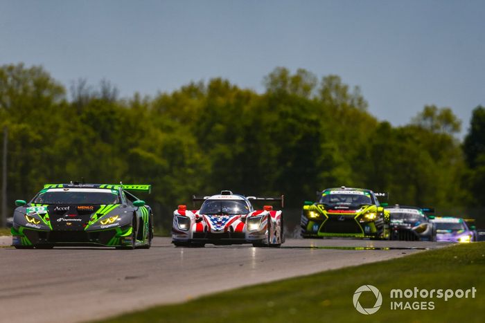 #39 CarBahn with Peregrine Racing Lamborghini Huracan GT3: Robert Megennis, Jeff Westphal