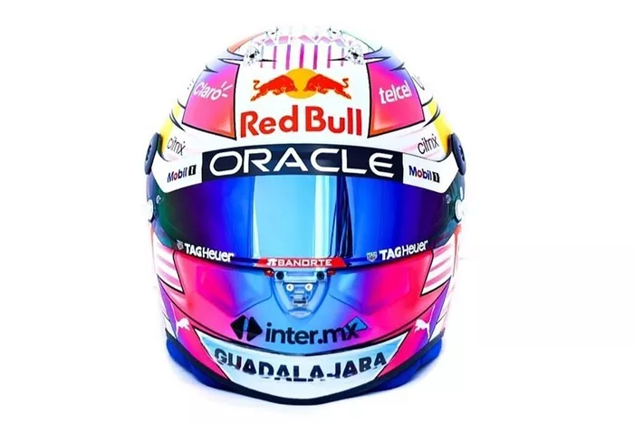 Casco de Sergio Pérez, Red Bull Racing