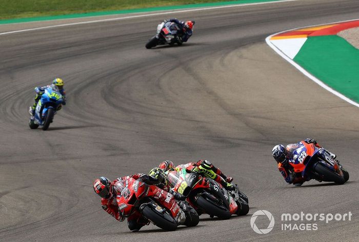 Danilo Petrucci, Ducati Team, Andrea Iannone, Aprilia Racing Team Gresini