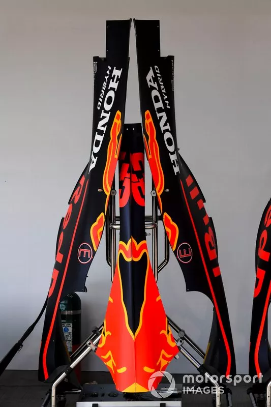 Engine Cover of Red Bull Racing RB15 