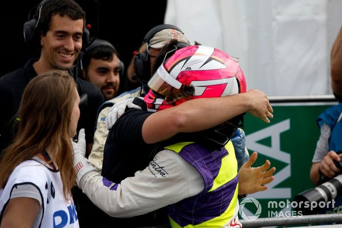 Ganadora de la carrera Marta García