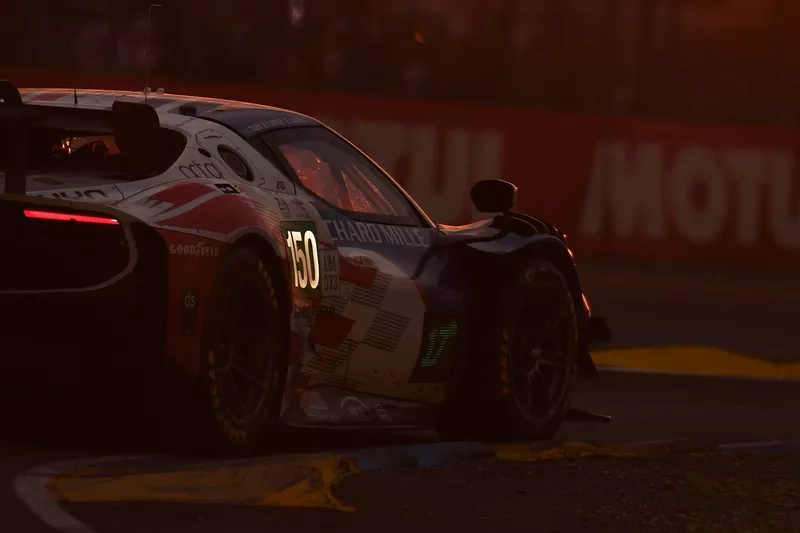 #150 Richard Mille AF Corse Ferrari 296 LMGT3 : Custodio Toledo, Lilou Wadoux, Riccardo Agostini