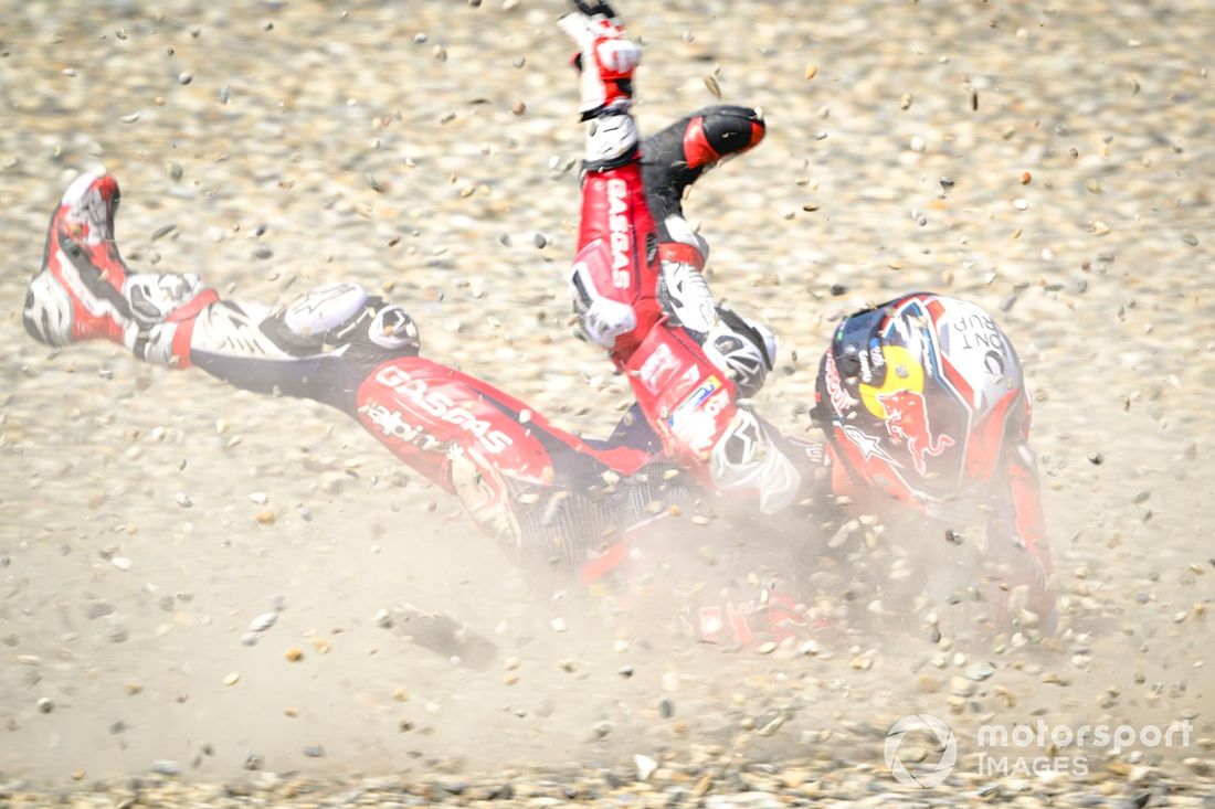 Pedro Acosta, caída Red Bull GASGAS Tech3