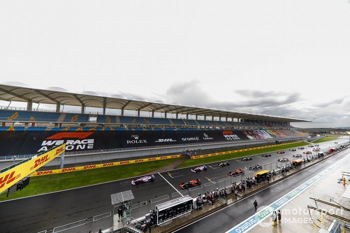 Lance Stroll, Racing Point RP20, al inicio