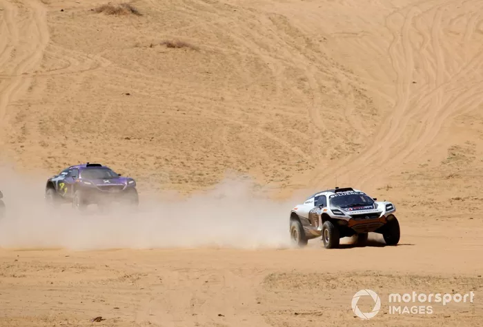 Cristina Gutierrez, Sebastien Loeb, X44 and Catie Munnings, Timmy Hansen, Andretti United Extreme E 