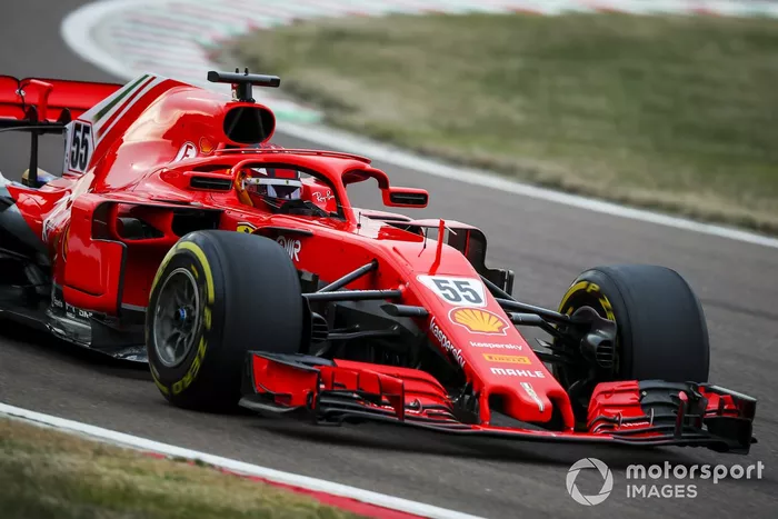Carlos Sainz Jr., Ferrari SF71H  