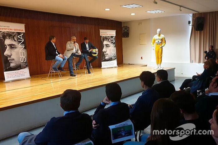 Presentación libro Senna José María Rubio