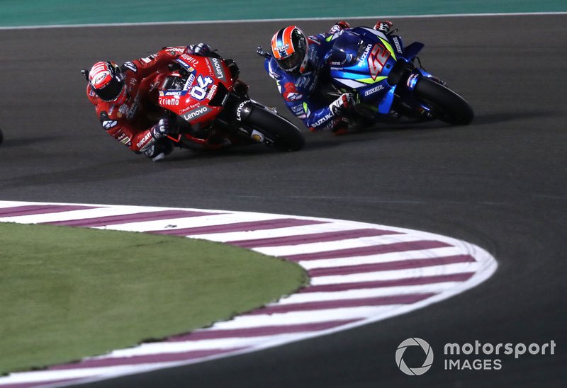 Andrea Dovizioso, Ducati Team, Alex Rins, Team Suzuki MotoGP