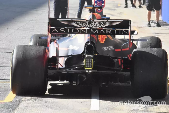Detalle técnico de Red Bull Racing