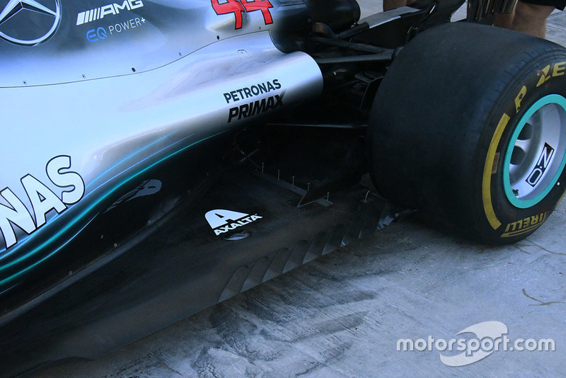 Detail Mercedes AMG F1 W09