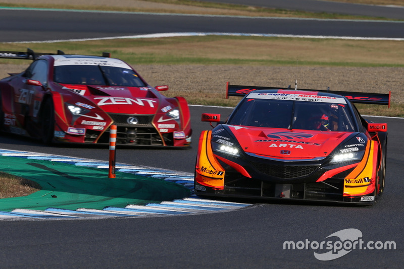 #8 Autobacs Racing Team Aguri Honda NSX Concept GT: Tomoki Nojiri, Takuya Izawa
