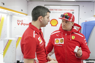Kimi Raikkonen, Ferrari, Shell Pist Laboratuvarında