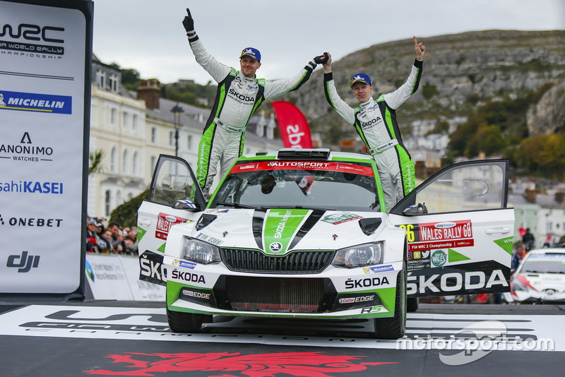 Kalle Rovanperä, Jonne Halttunen, koda Motorsport koda Fabia R5