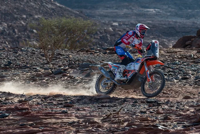 #43 BAS Dakar KTM Racing Team: Mason Klein