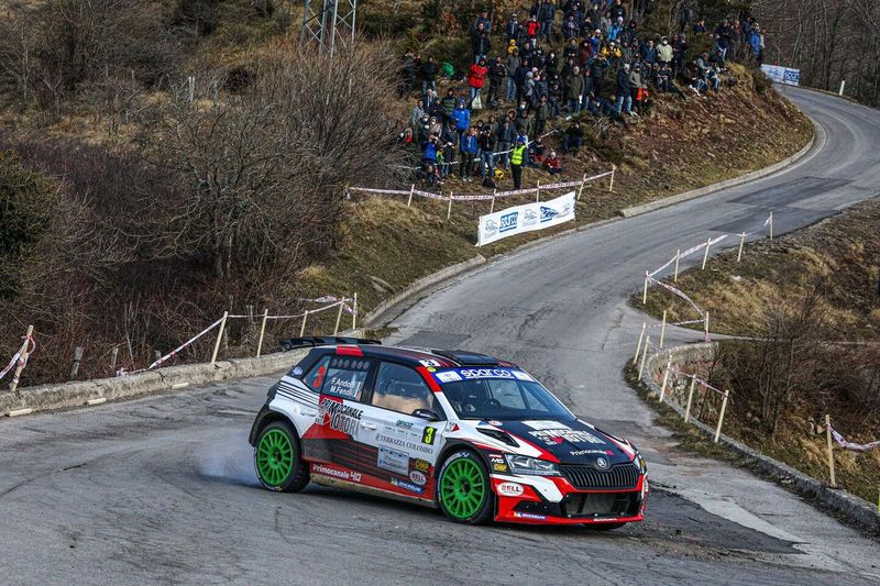 Fabio Andolfi, Manuel Fenoli, MS Munaretto, Skoda Fabia Rally2 Evo 