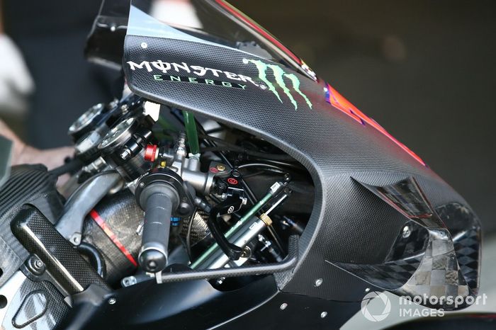 La moto Ducati de MotoGP