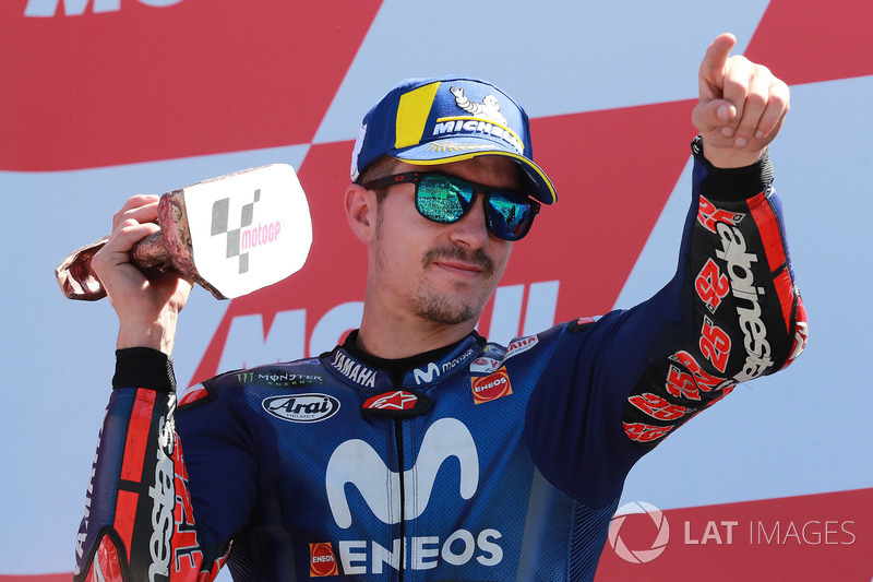 Maverick Viñales: "Na largada não perdi posições e, se tivesse largado da primeira fila, acho que poderia ter tentado pressionar. Pensava que teria uma chance de disparar porque eu me sentia muito forte. Mesmo quando perdi um pouco, a quatro voltas do final, pude voltar, e isso significa que tivemos ritmo."