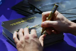 Andre Lotterer, Techeetah, firma un autografo