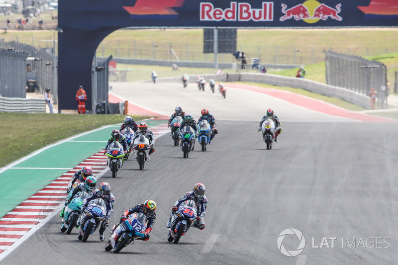 Marco Bezzecchi, Prüstel GP, Jorge Martin, Del Conca Gresini Racing Moto3, Fabio Di Giannantonio, Del Conca Gresini Racing Moto3