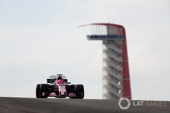 Esteban Ocon, Sahara Force India F1 VJM10