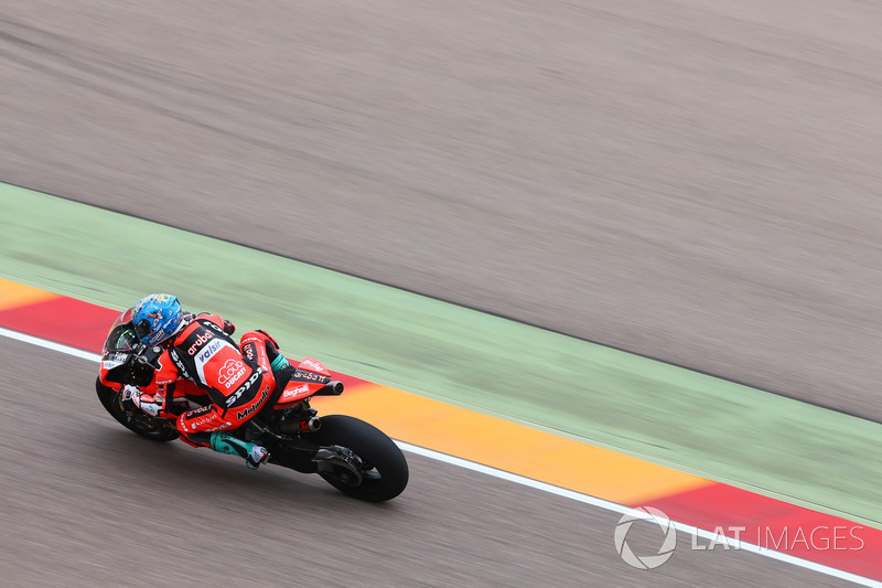 Marco Melandri, quatrième, Aruba.it Racing-Ducati SBK Team