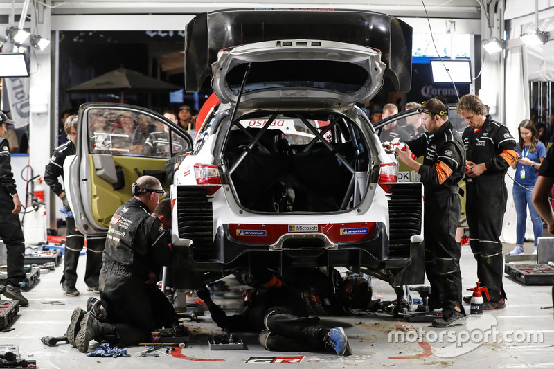 Team area Toyota Gazoo Racing