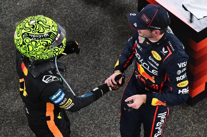 Lando Norris, McLaren, Max Verstappen, Red Bull Racing