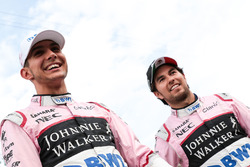 Sergio Perez, Sahara Force India, Esteban Ocon, Sahara Force India