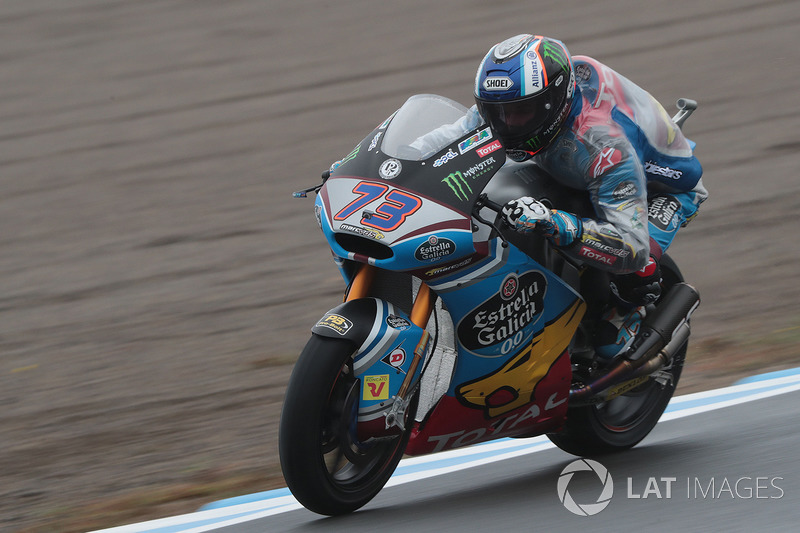 Na Moto2, Alex Marquez superou Takaaki Nakagami e venceu a corrida no Japão. Xavi Vierge e Hafizh Syahrin completaram o pódio