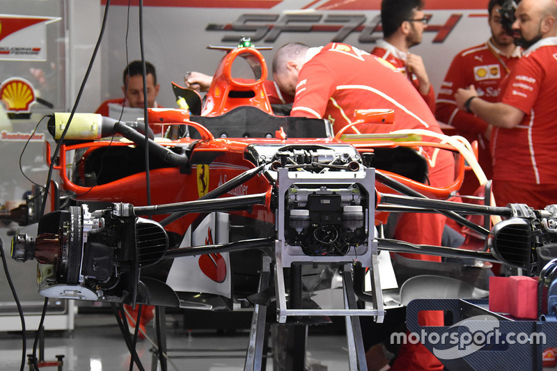 Передня частина Ferrari SF70H