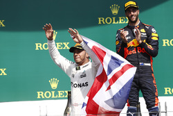 Podium: 1. Lewis Hamilton, Mercedes AMG F1, 3. Daniel Ricciardo, Red Bull Racing