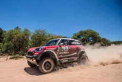 #303 X-Raid Team Mini: Mikko Hirvonen, Michel Périn