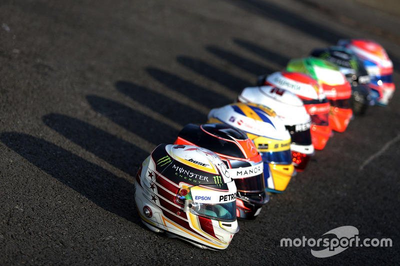 Bell Helmets, Lewis Hamilton, Mercedes AMG F1 Team at Belgian GP