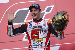 Подіум: Переможець гонки Марк Маркес, Repsol Honda Team
